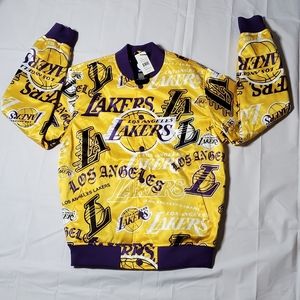 PRO Standard Los Angeles LAKERS Satin Jacket - Size: Men's Med - Brand New w/Tag